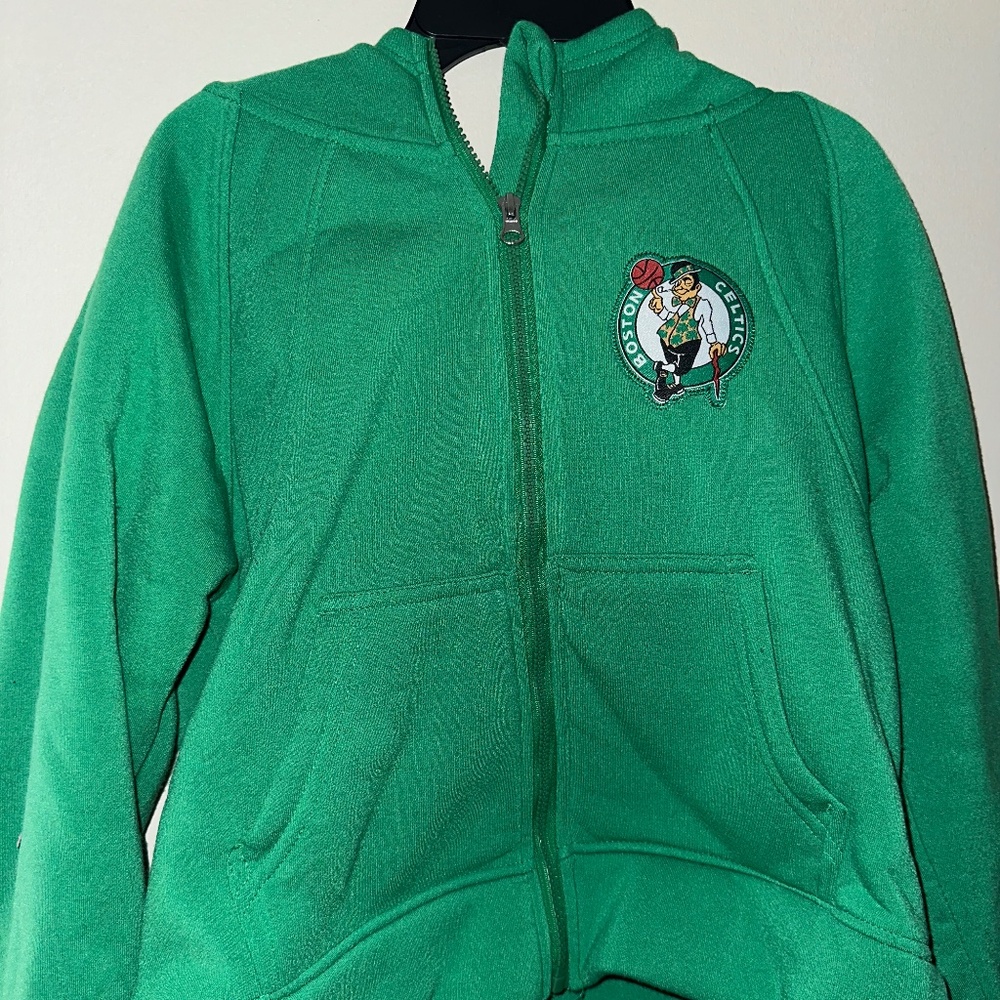 Boston Celtics Zip Up Hoodie